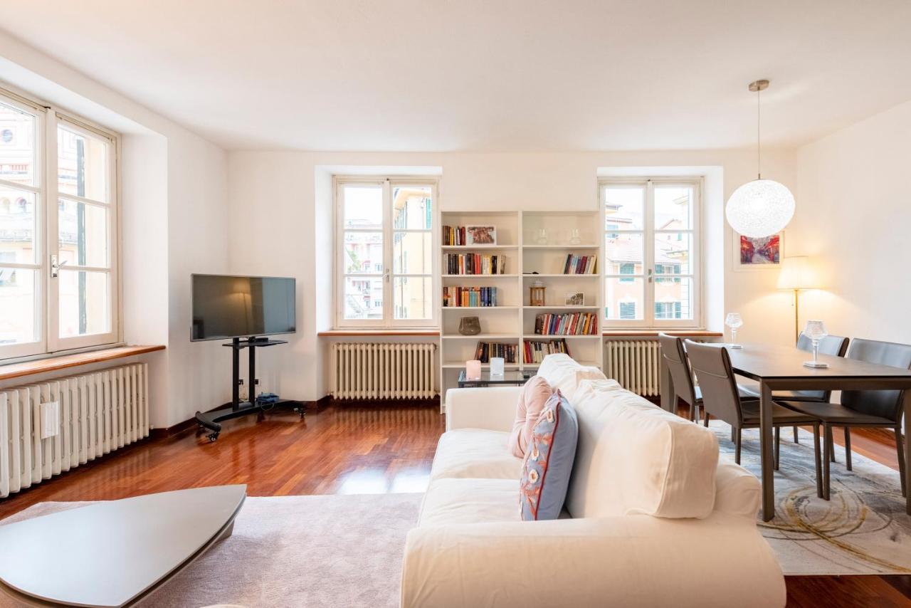 Cavour 9 Apartment 2B 2B 100Mq With Private Garage, In Center Of Rapallo, Wifi, Air Conditioned Exterior photo